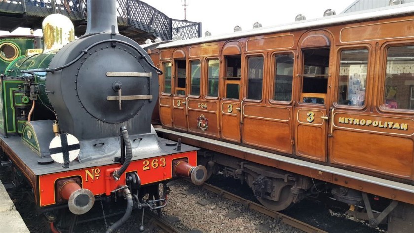 Many of the coaches and engines are more than 100 years old