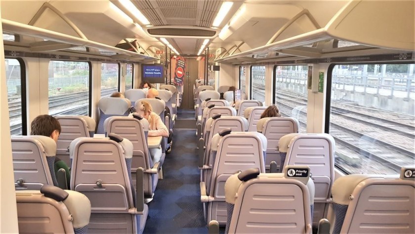 The Standard Class seating saloon