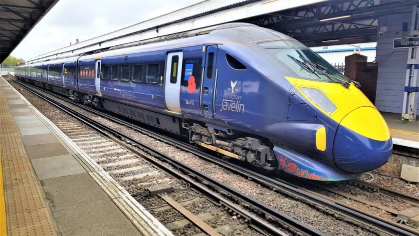 A Javelin train has arrived in Ramsgate
