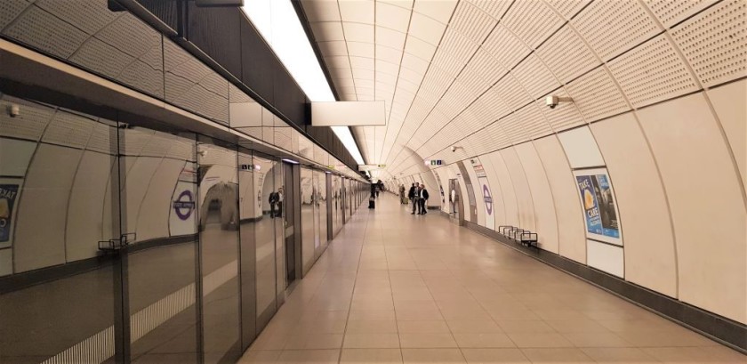 The Elizabeth Line stations in central London are inevitably larger than the Underground stations