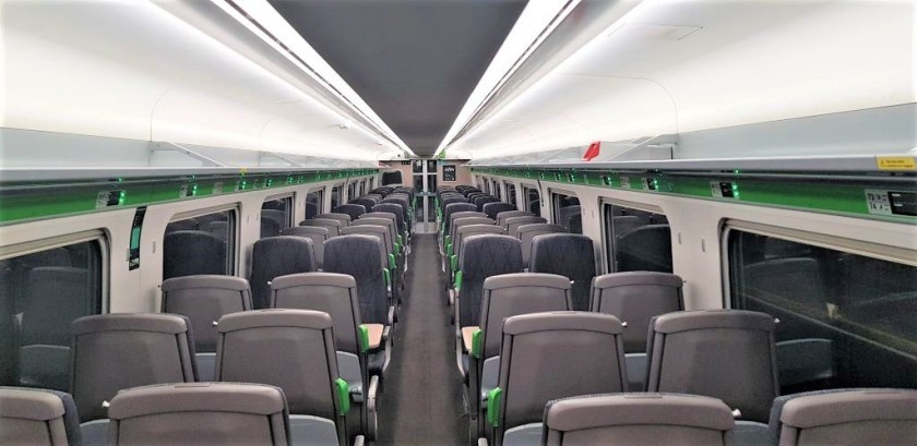 The 2nd class seating saloon