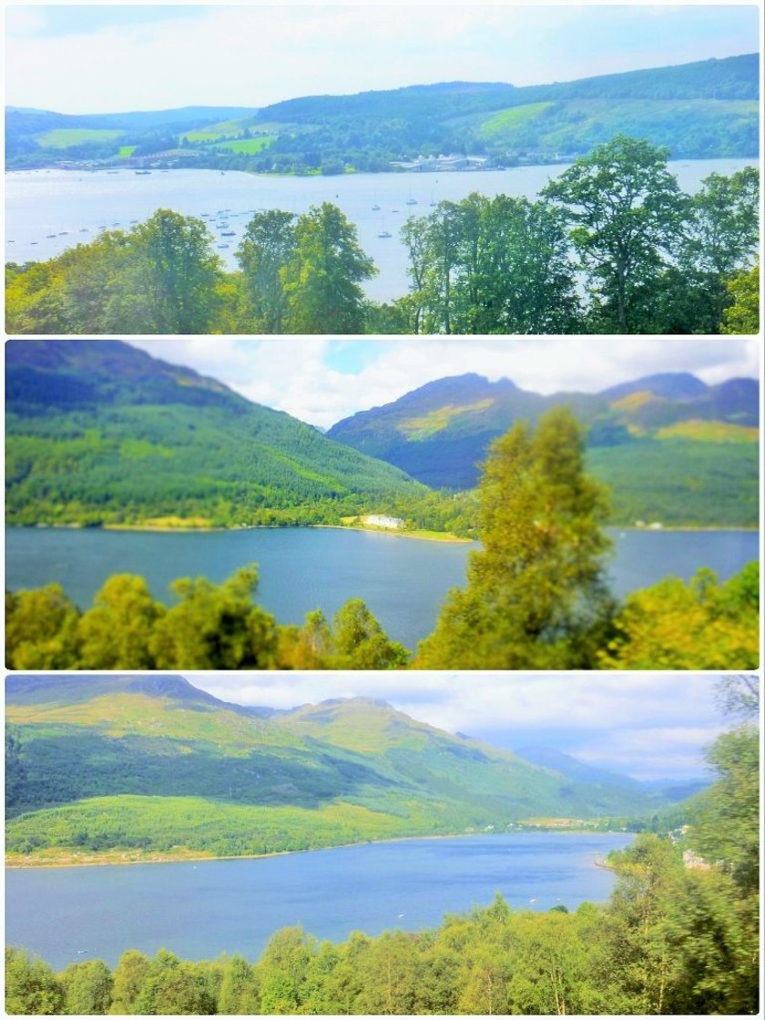 Passing by beautiful sea lochs