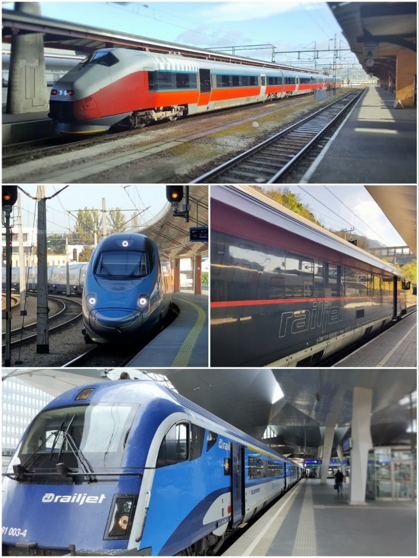 Trains which aren't 'high-speed' don't tilt, but are fabulous