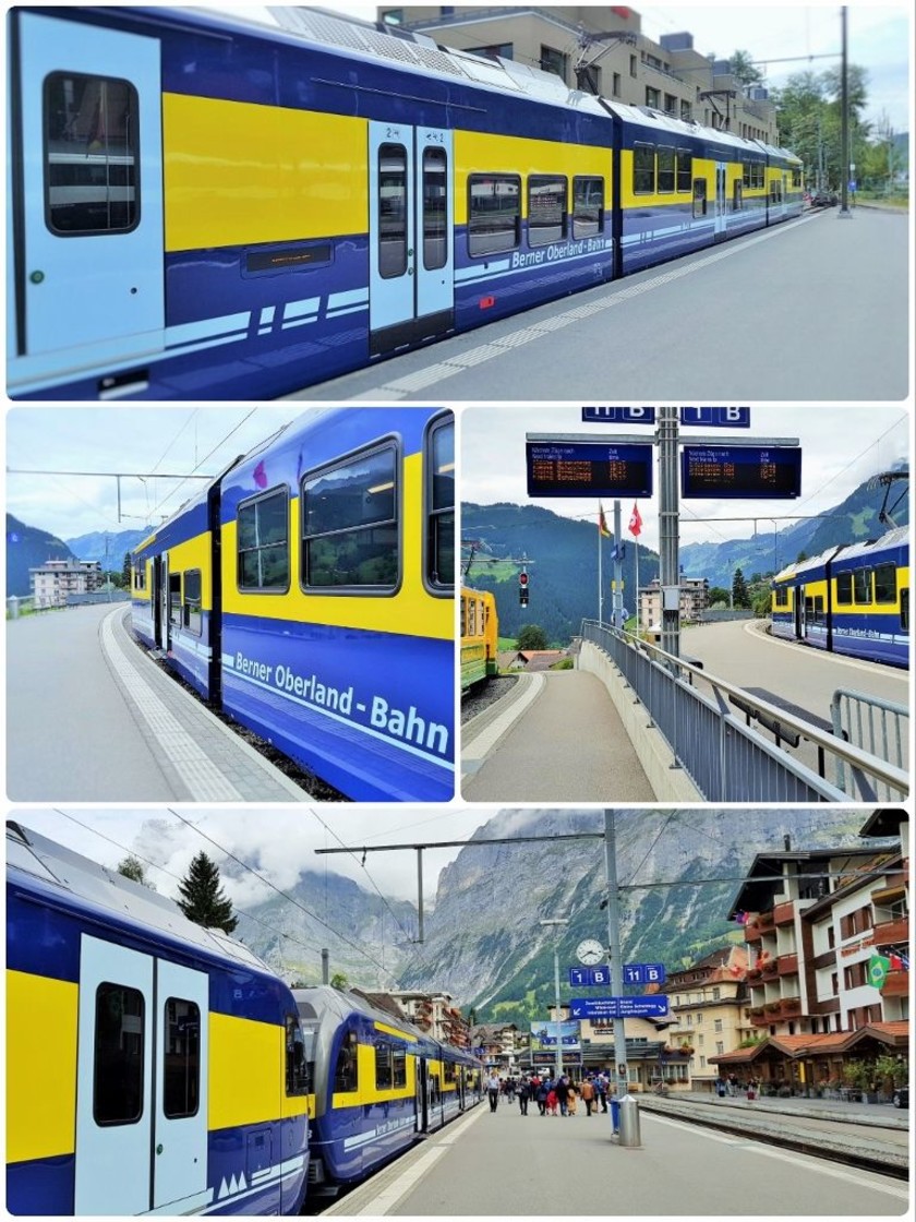 The smart double-deck trains used by the BOB