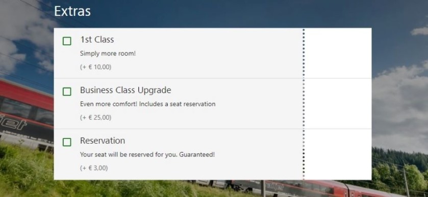 Top sites for booking European rail tickets