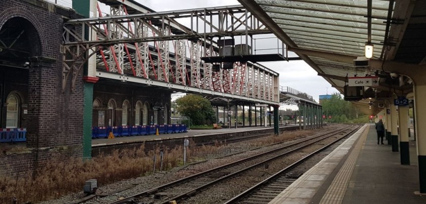 The eastern end of Chester station