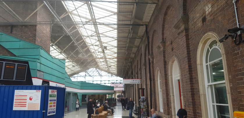 The entrance hall at Chester station
