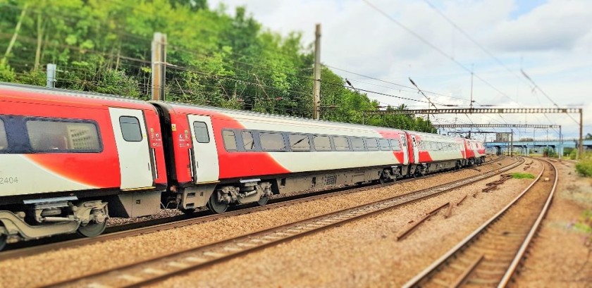 Intercity 225 trains are somewhat misnamed as their max speed is 200 km/h