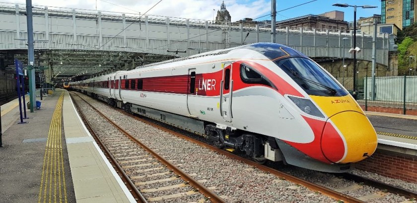These new Azuma trains have recently been put into service by LNER