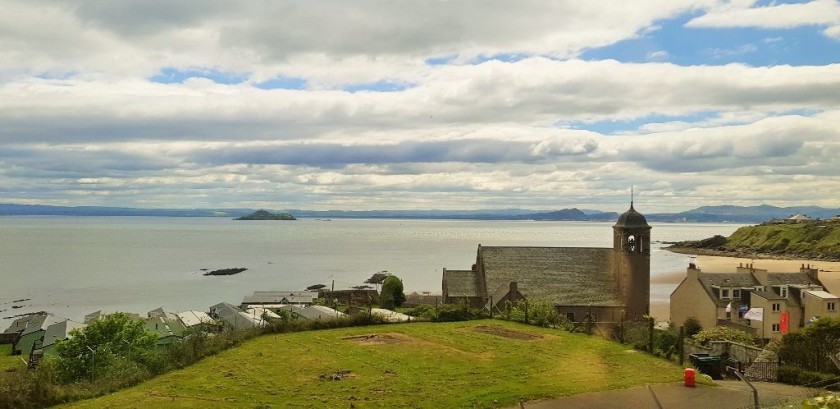 Passing through Kinghorn south of Kirkcaldy