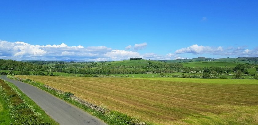 Heading into the hills north of Carnforth