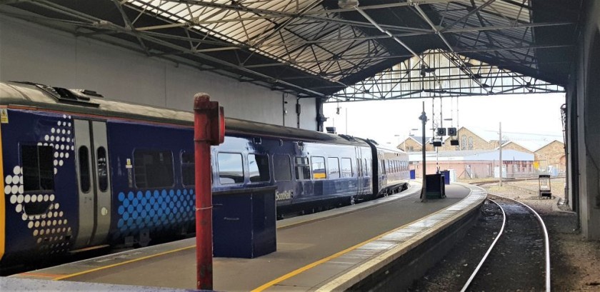 Platforms 5 and 6 are where the trains towards Kyle and Thurso depart from