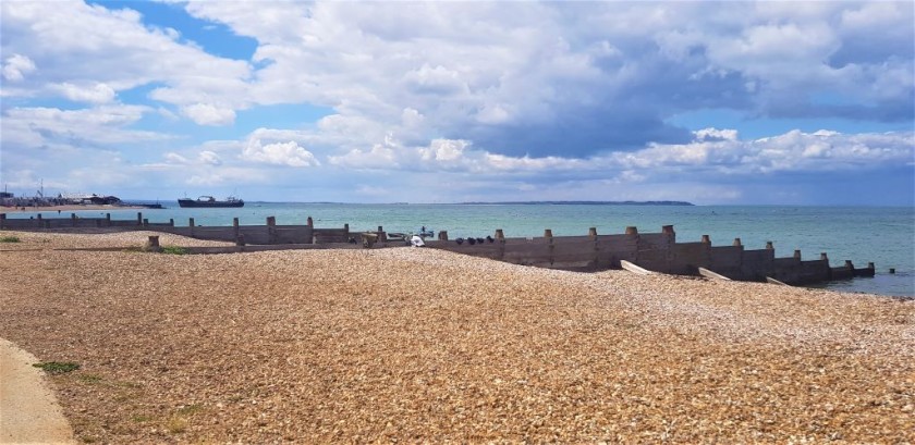 There are miles of beaches either side of the harbour