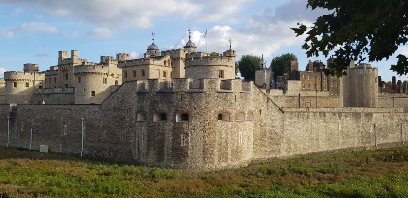 to the Tower Of London by train