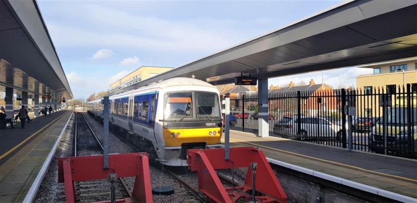 Turn right form the ticket barriers to access platforms 1 and 2