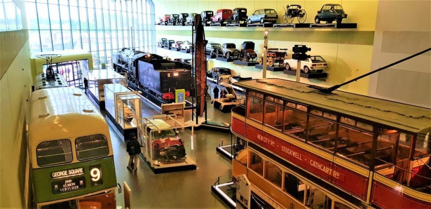 The Riverside Transport Museum  is an easy day out from Edinburgh