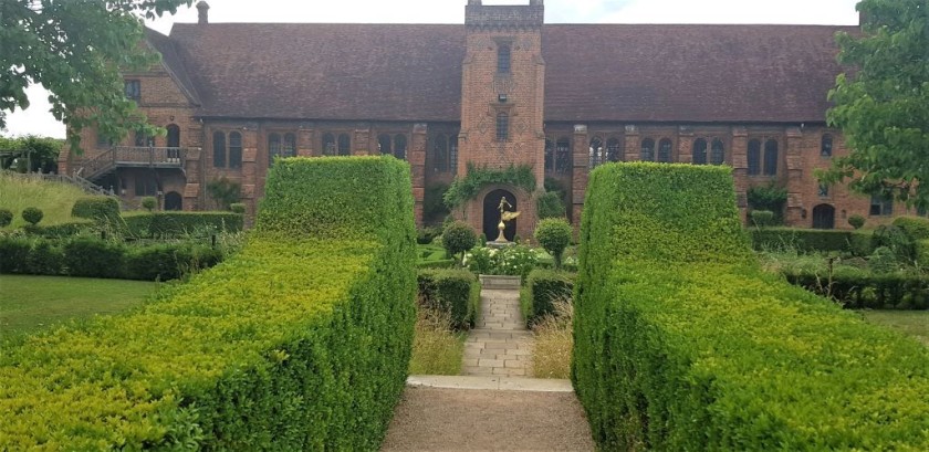 The remaining wing of the Tudor palace houses Elizabeth I's school room