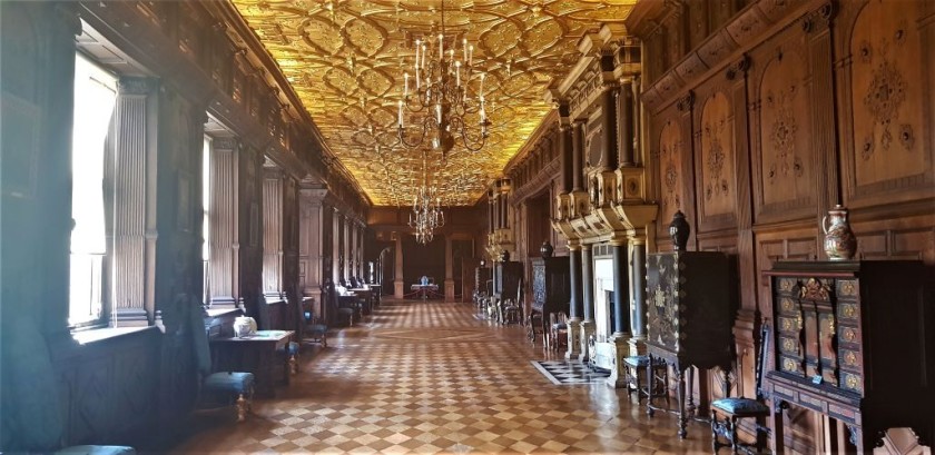 The gallery in the Jacobean mansion has featured in numerous film and TV productions