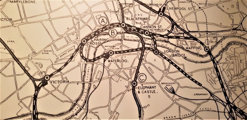This 1940s plan for London Rail Connections caught the eye of SMTJ