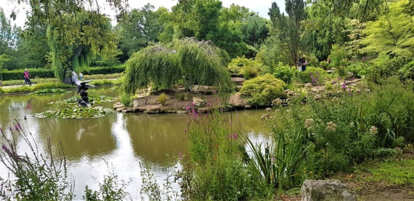 Looking towards Japan Island in Regents Park