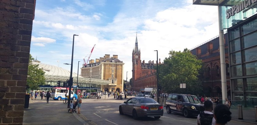 King's Cross and St Pancras stations are on either side of Pancras Road