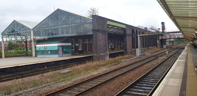 Looking towards platform 4 at Chester station