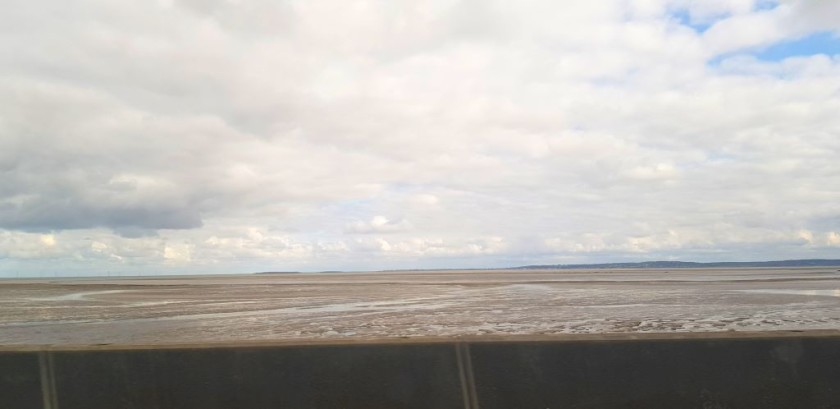 From the London to Holyhead train