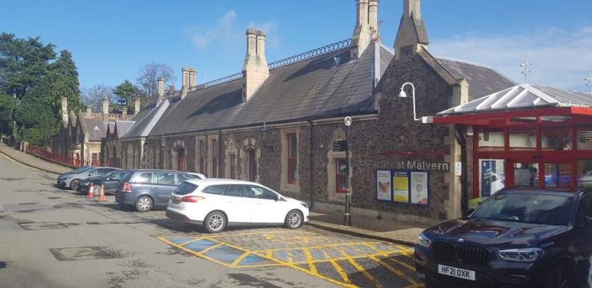 At Great Malvern station