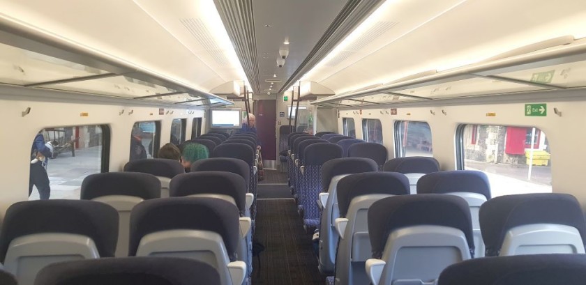 On board a West Midlands Train