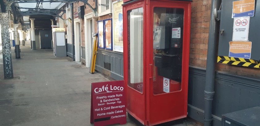 At Worcester Shrub Hill station