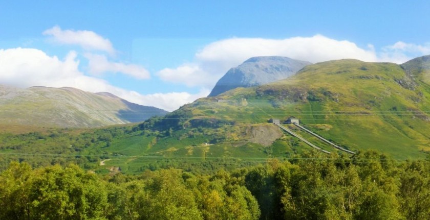 Getting close to Fort William station