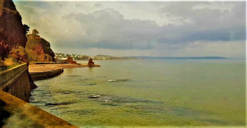 The journey highlight, the south Devon Coast