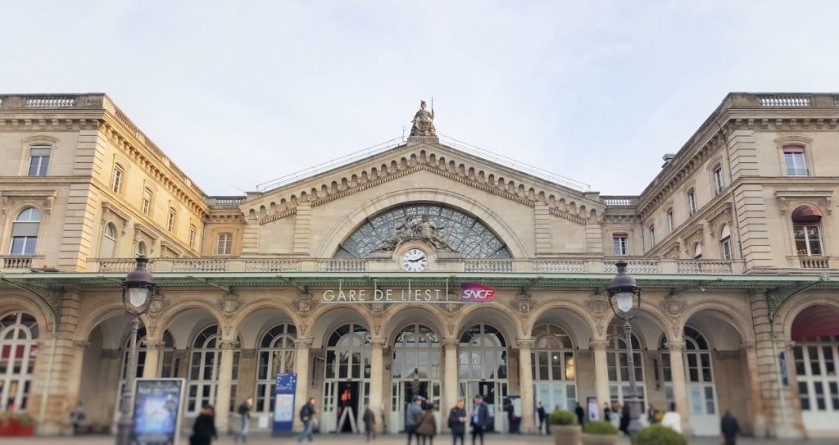 The lovely main entrance hints that this a wonderful railway station