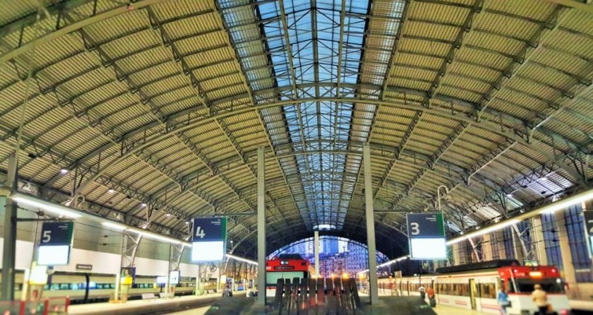 Beautiful Bilbao-Abando station