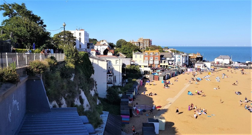 You can be on this beautiful beach within two hours of leaving London