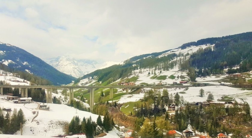 North of Brennero in winter