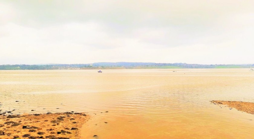 Looking over the estuary of the River Exe
