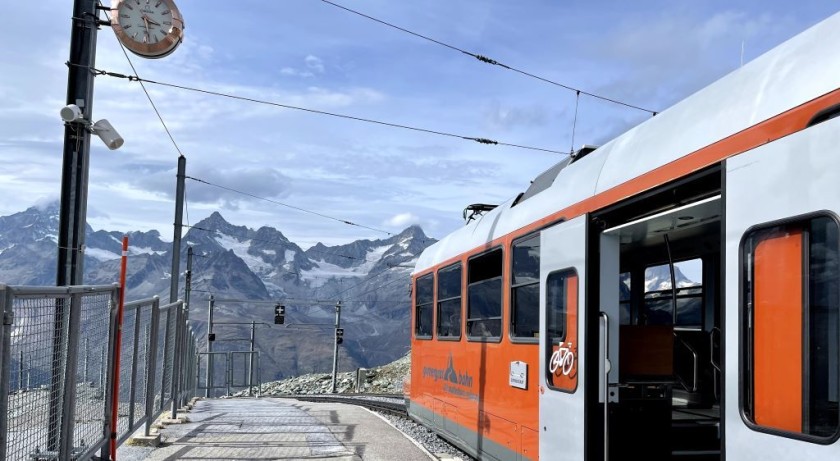 Take the train to Europe's highest open air station