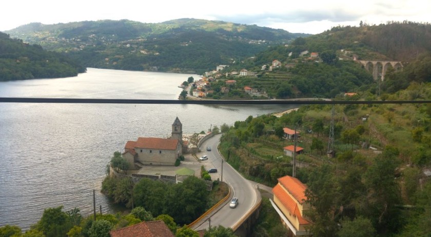 Arriving by the River Douro from Porto