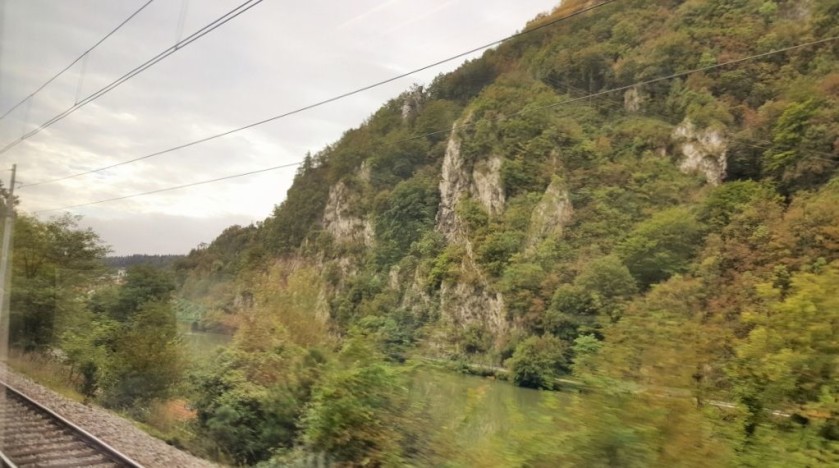 Through the river valley between Celje and Zidani Most