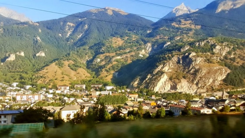 Descending from the Mont Cenis Tunnel