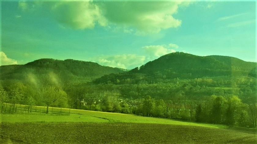 Through the hills between Ulm and Stuttgart