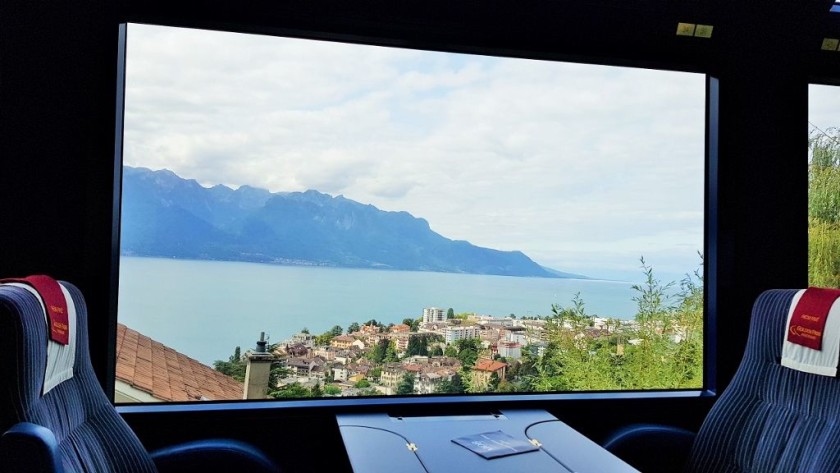 A view from a Panoramic train operated by the MOB