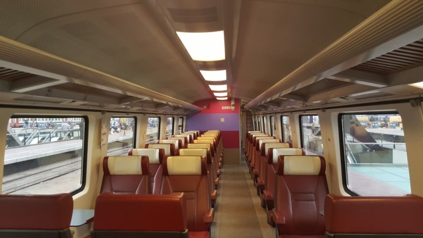 1st class coach on an Intercity Direct train service