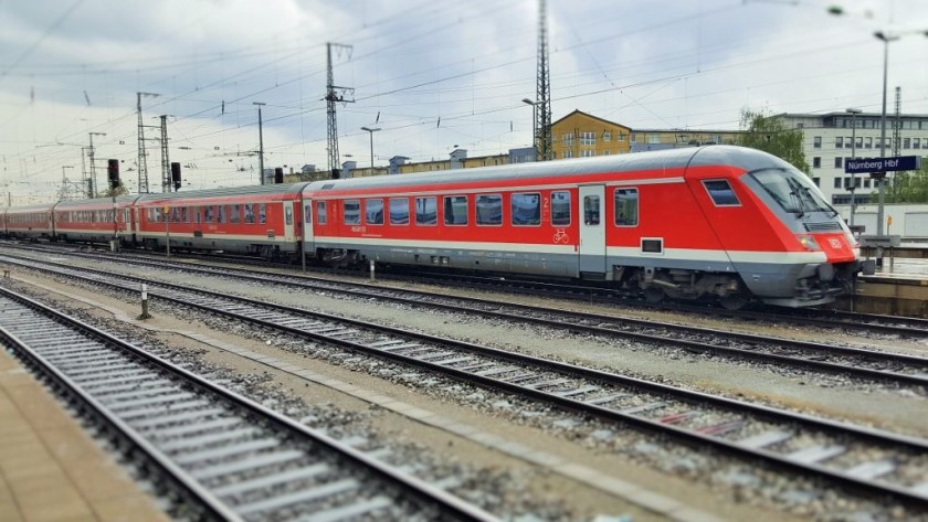 The Munchen - Nurnberg Express train