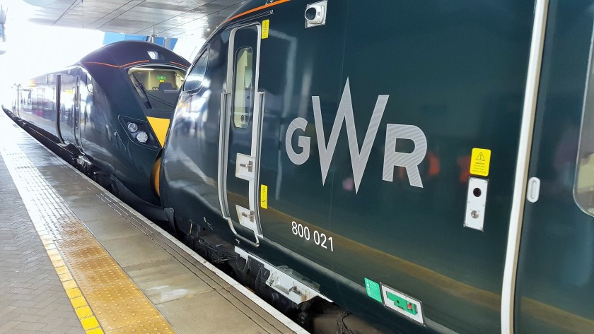 Two five car trains can be joined together on many departures