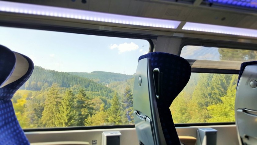 From a Regio train in The Black Forest