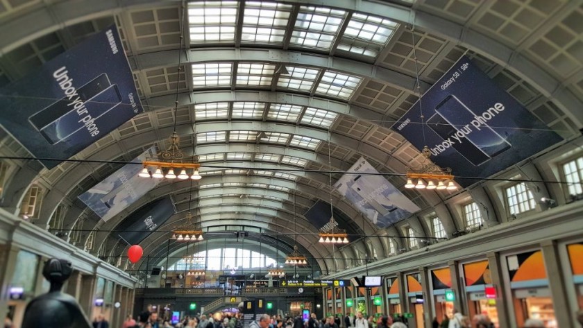 The stunning main hall at Stockholm Central station