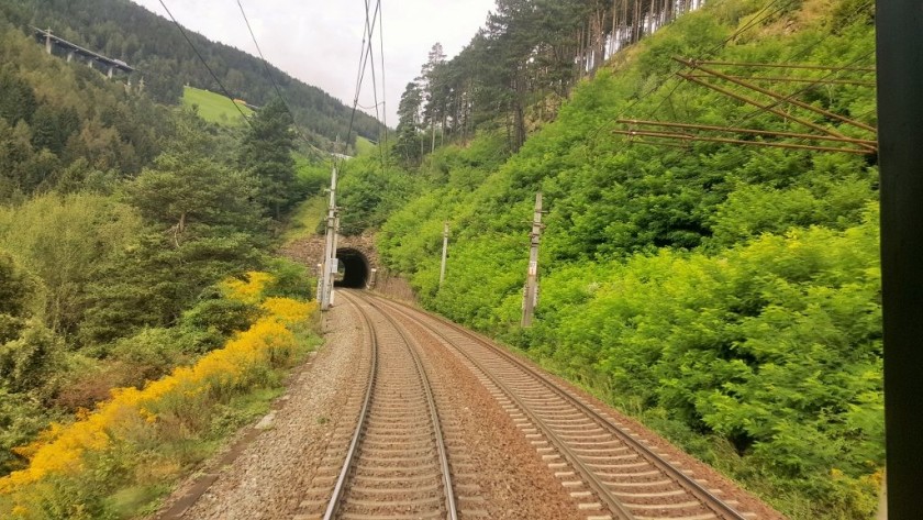 Between Innsbruck and Brennero