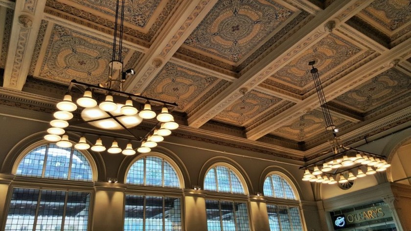 The beautiful main Vasagatan entrance hall at Stockholm Central